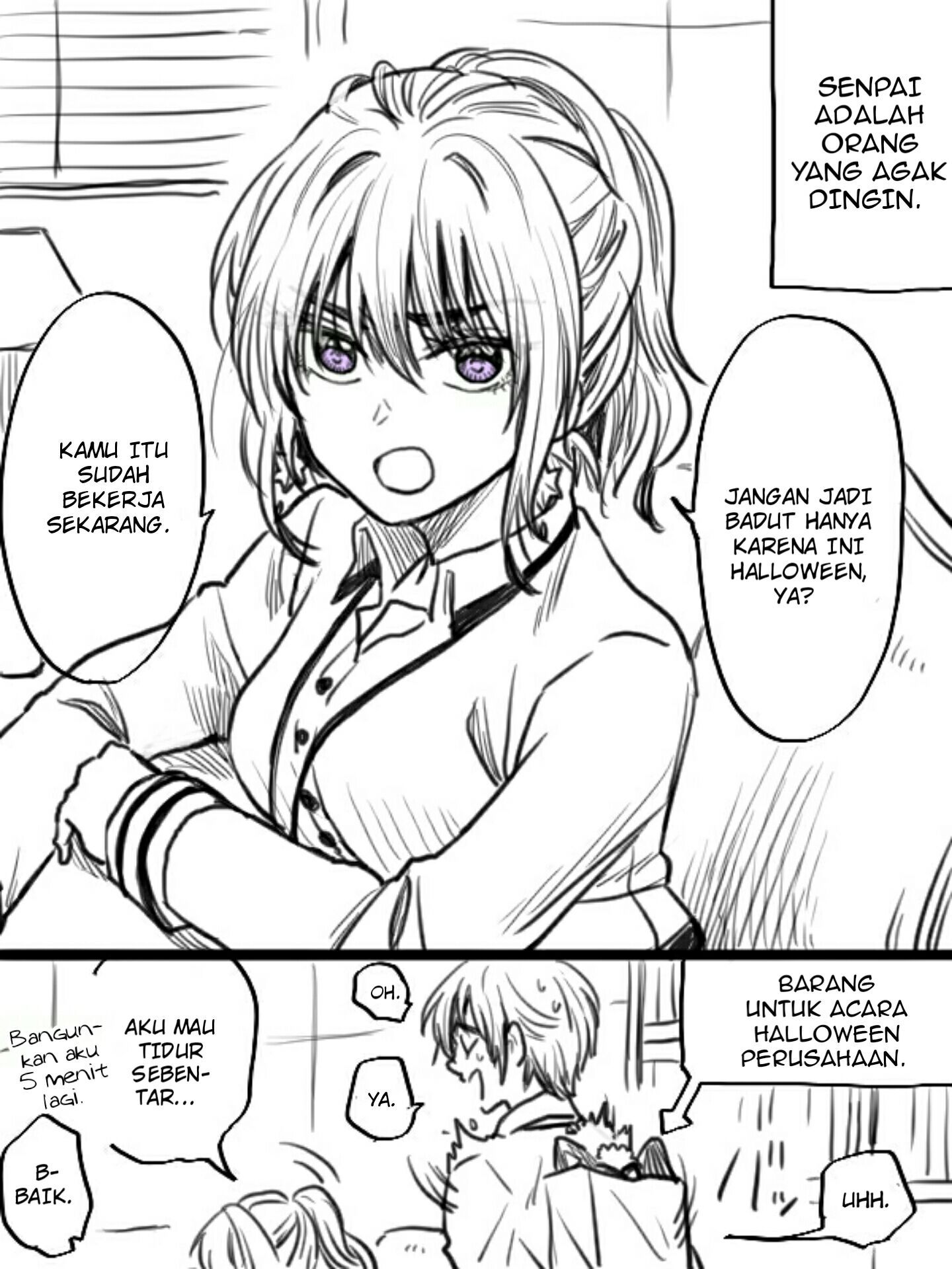 Awkward Senpai Chapter 34 Gambar 1